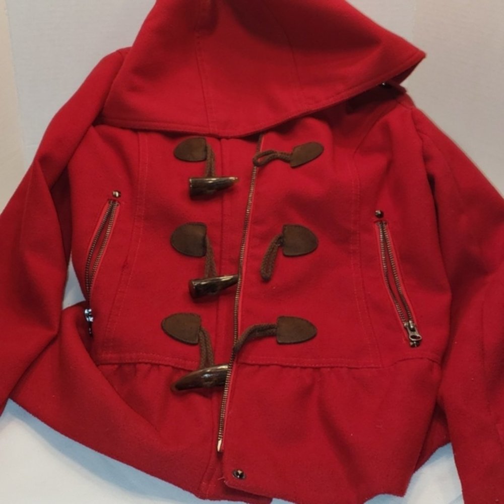 Hydraulic Girl's Winter Pea‎ Coat w/ Hood